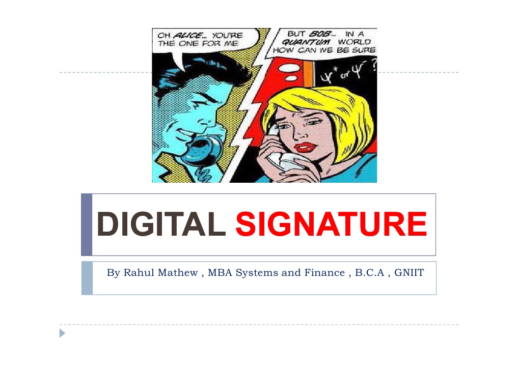 Understanding Digital Signatures and SET | PDF | Public Key ...
