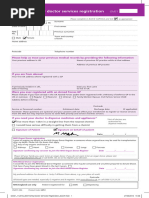 Change of GP Request Form | PDF | Health Care | Social Programs