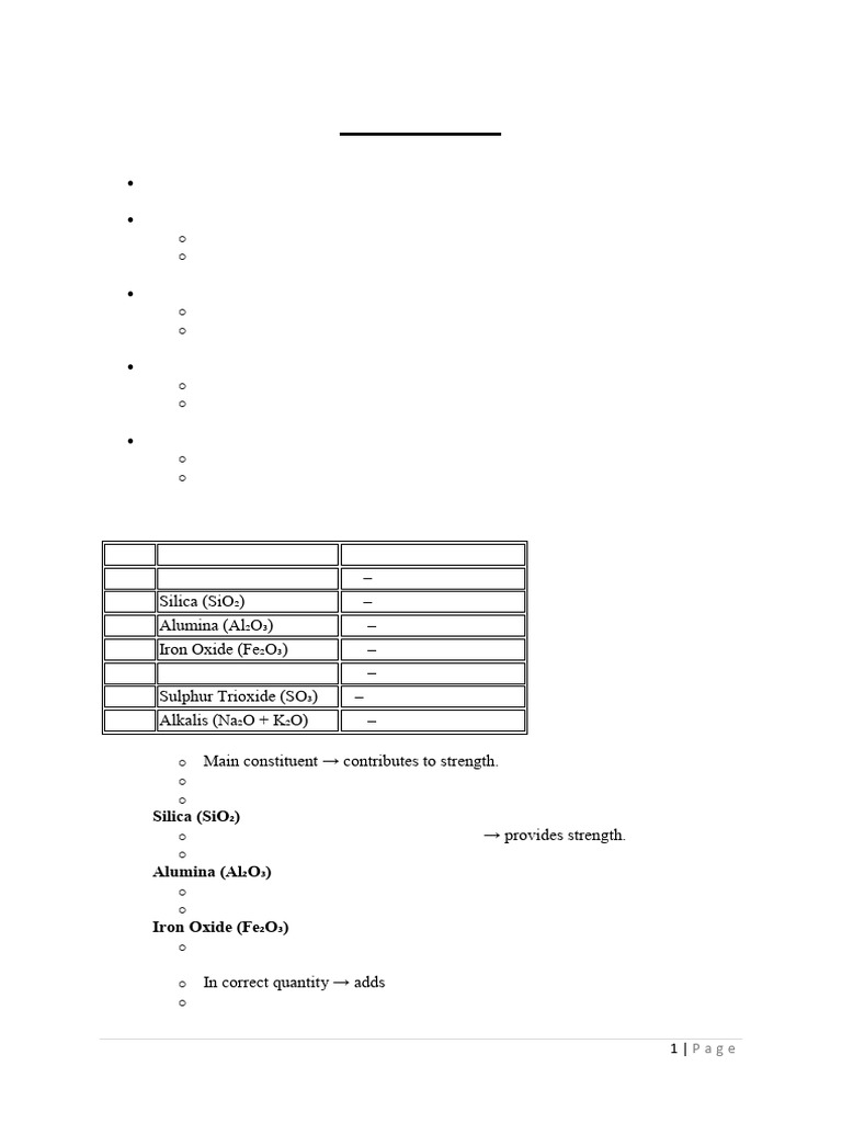 Understanding Ordinary Portland Cement | PDF | Cement | Concrete