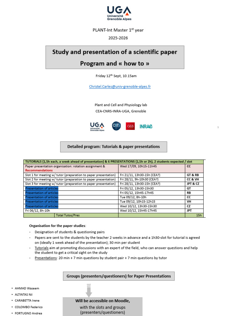 Scientific Paper Study Guide 2025-2026 | PDF | Charles Darwin ...