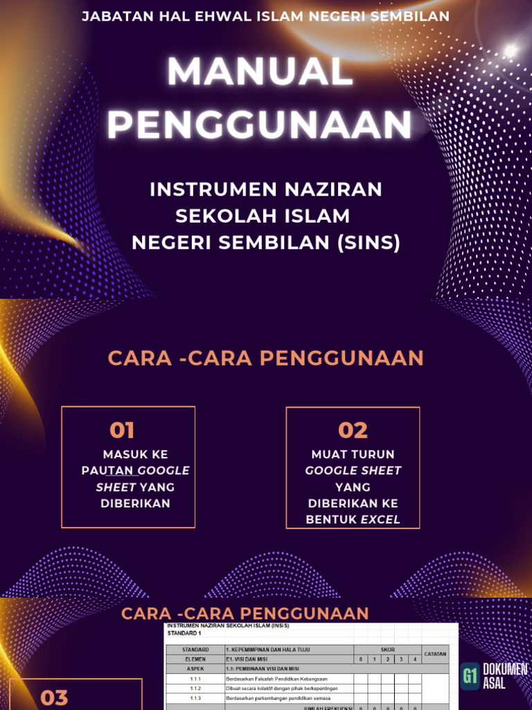 (A) Manual Penggunaan Insis Sins | PDF