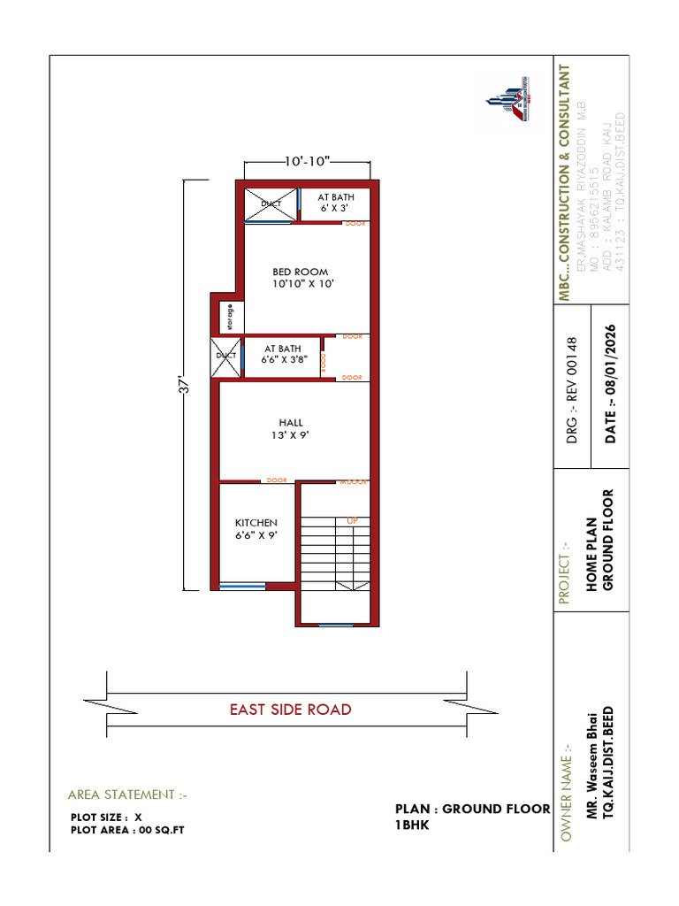 Waseem Bhai Home Plan | PDF
