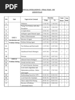 Download Artificial Intelligence Lesson Plan by Karthi Keyan SN97990649 doc pdf