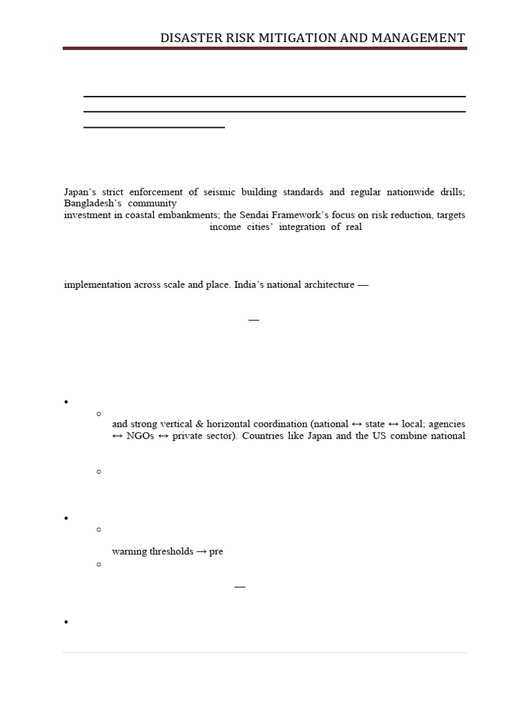 DRMM Assignment 2 | PDF | Emergency Management | Disaster Risk Reduction