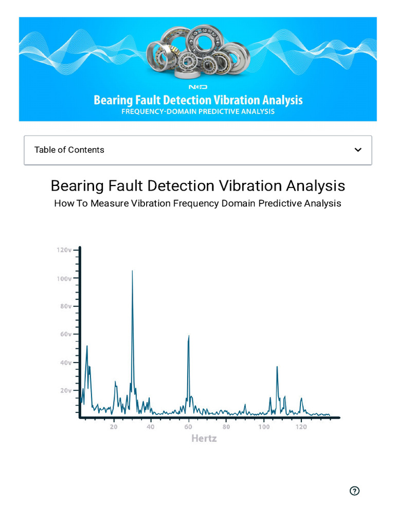 Bearing Fault Detection via Vibration Analysis | PDF | Bearing ...