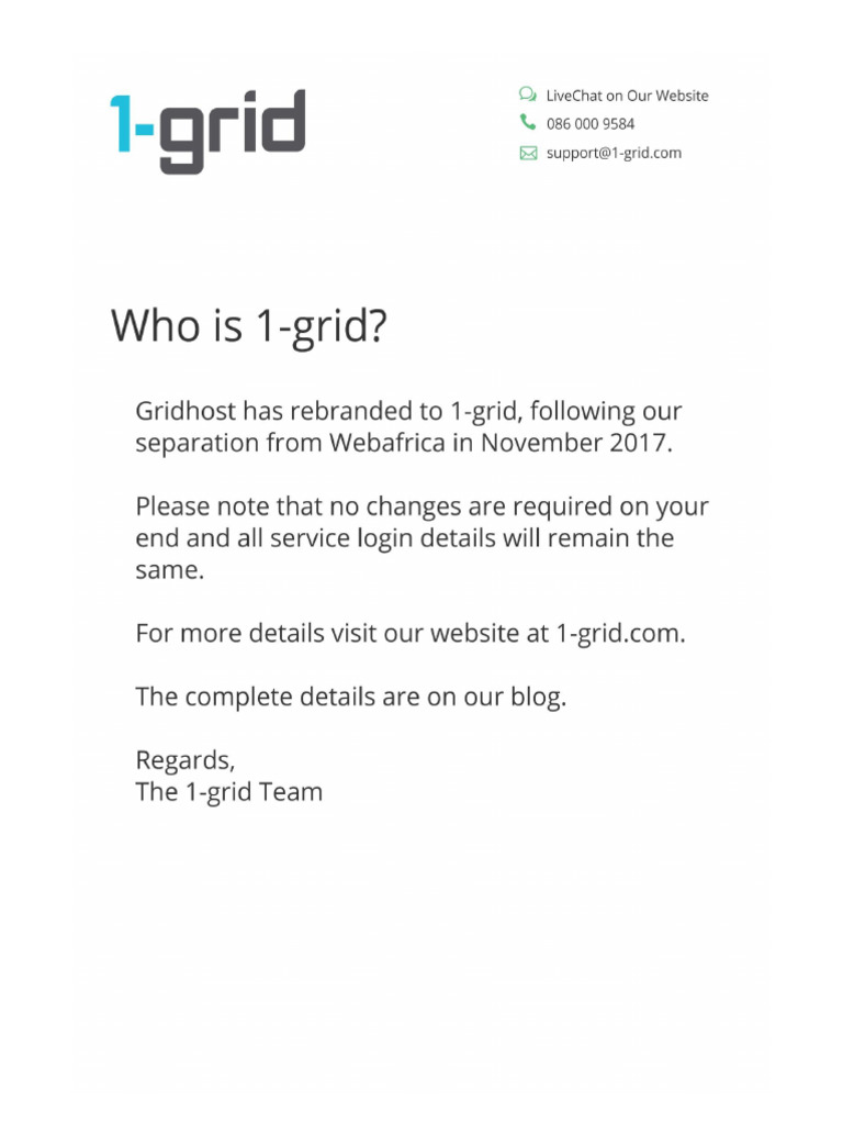 Who Is 1-Grid | PDF