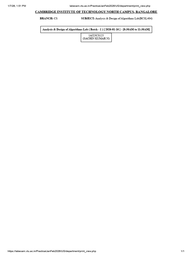 BCSL404 2026 | PDF