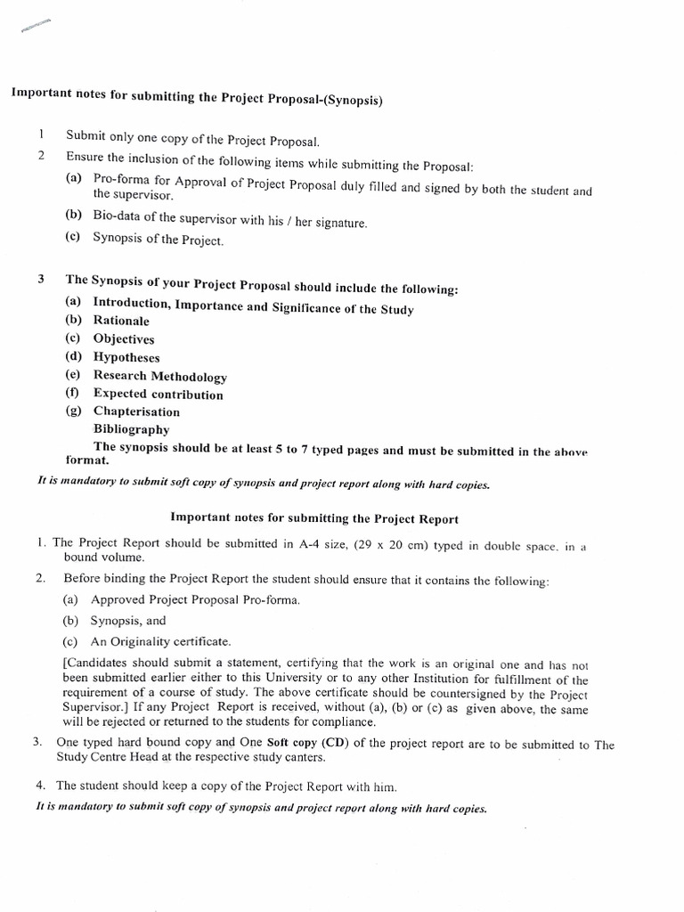 Project Proposal Submission Guidelines | PDF | Business | Economies