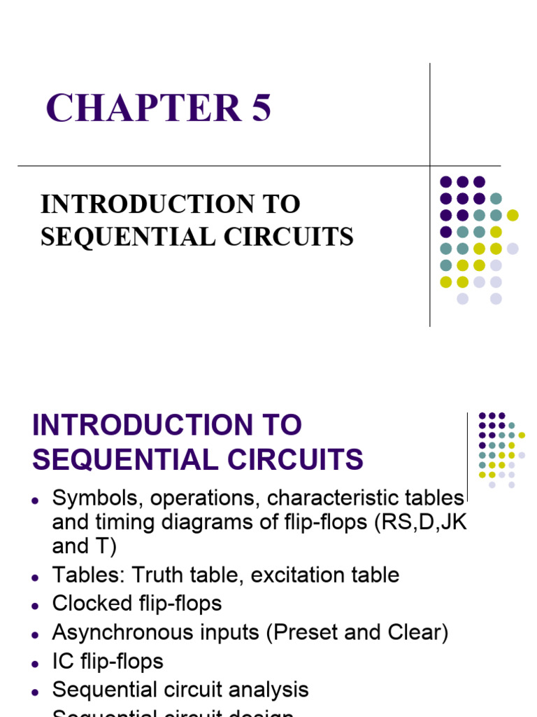 CHAPTER_5 | PDF | Computer Engineering | Digital Electronics