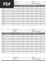 EPWP Attendance Register Template | PDF | Social Policy