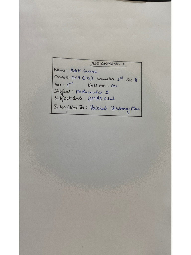 Maths Assignment Compressed | PDF