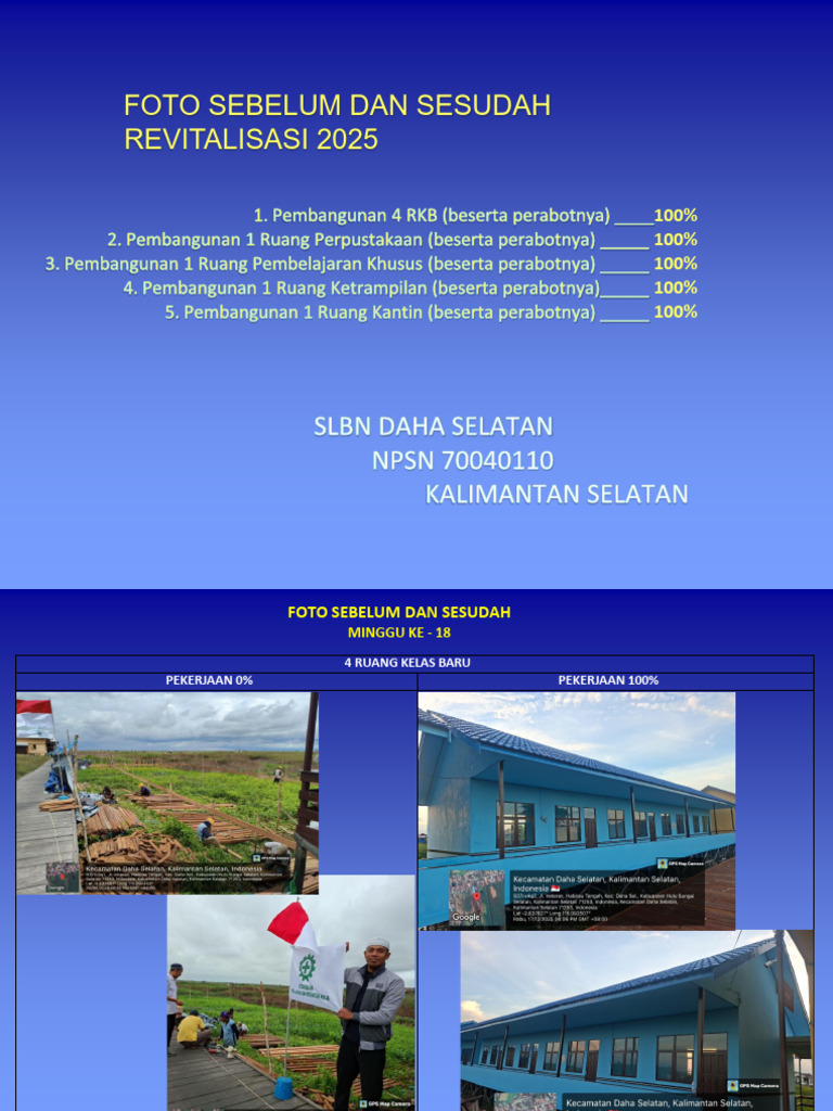 Revitalisasi SLBN Daha Selatan 2025 | PDF