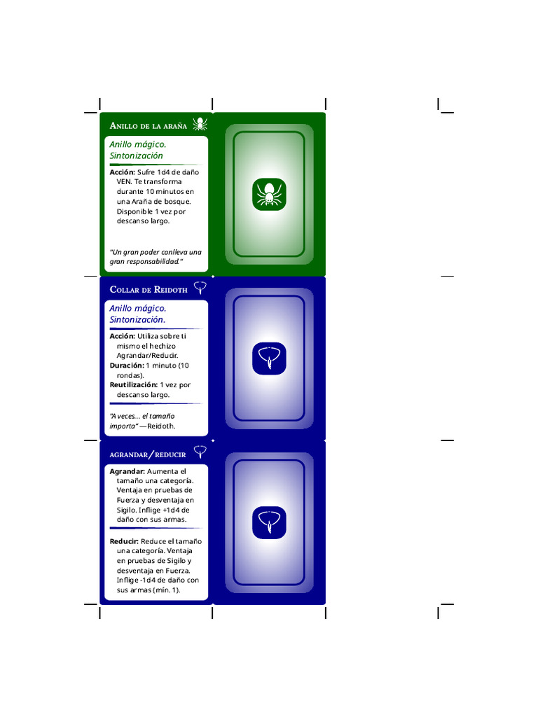 Output - RPG Cards | PDF