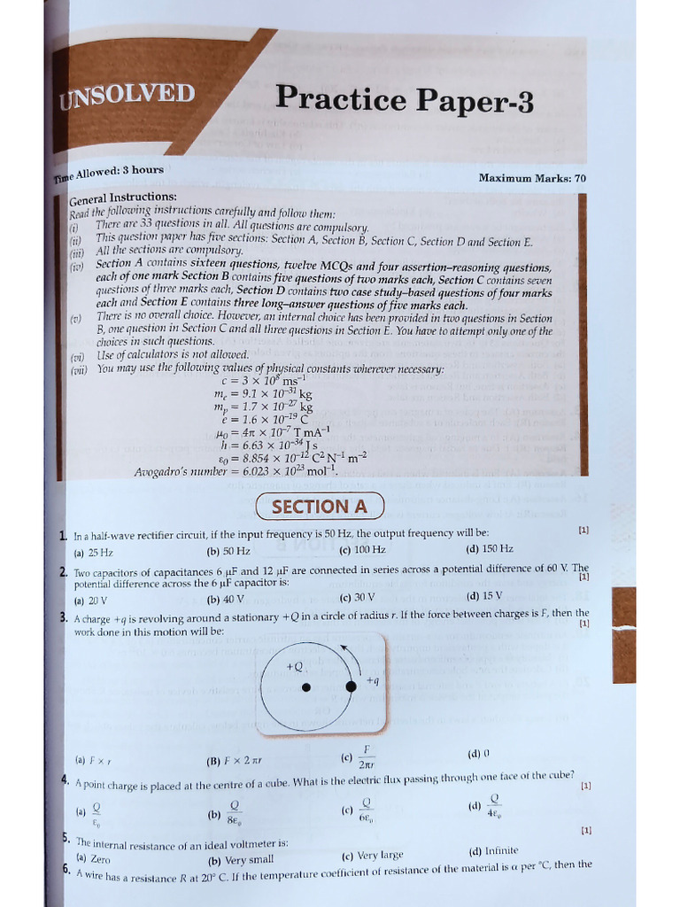 Practice Paper 3 | PDF