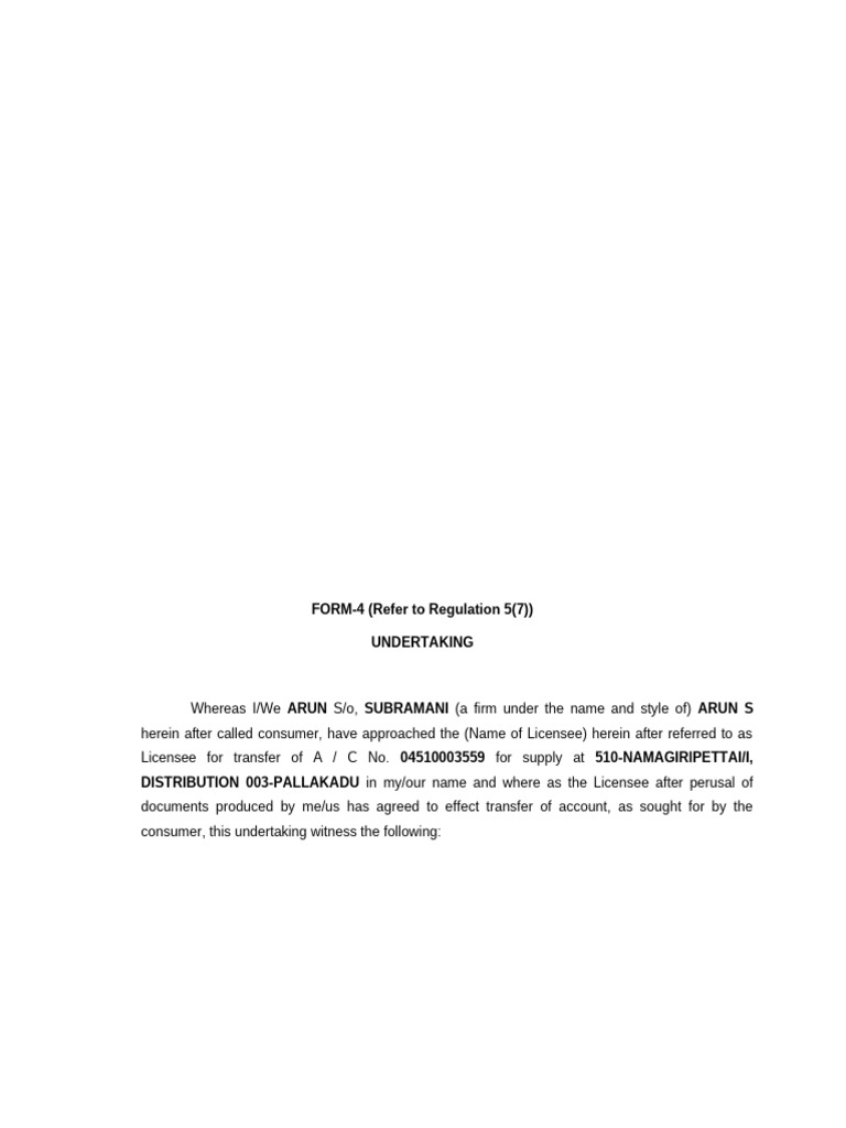 form 4 ARUN | PDF