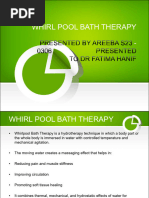 Contrast Bath Instructions for Hands and Feet | PDF