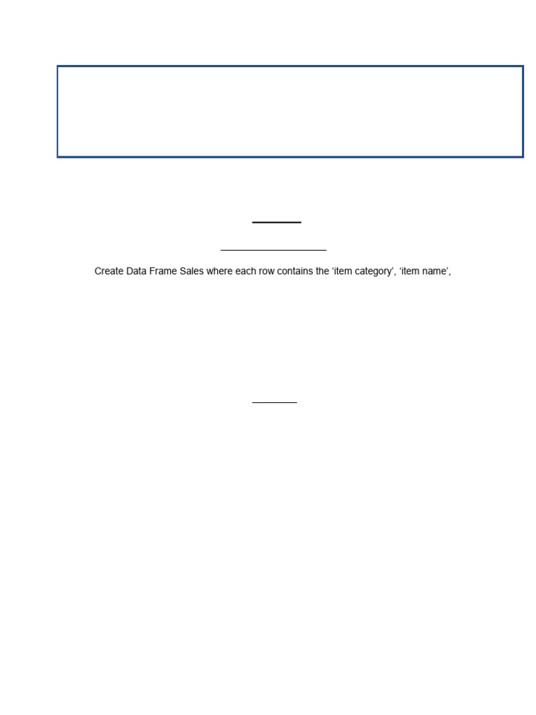 Class XII Informatics Practices Lab Exam | PDF