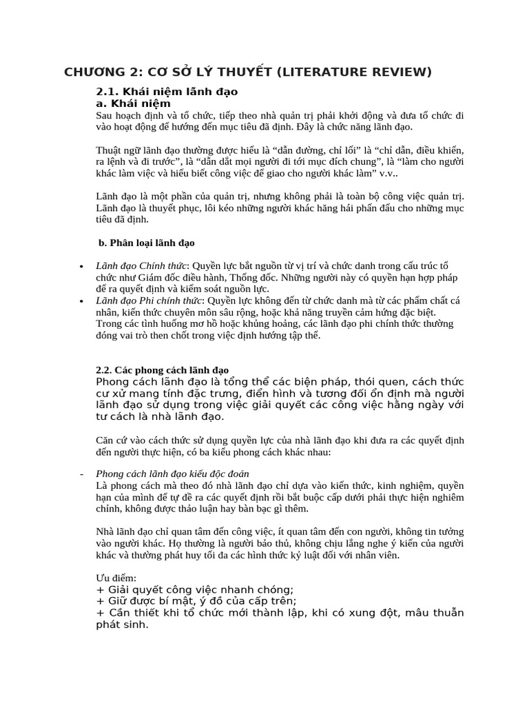 Chương 2 QTH | PDF