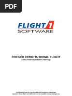 Fokker Tutorial LOWI-EDDH