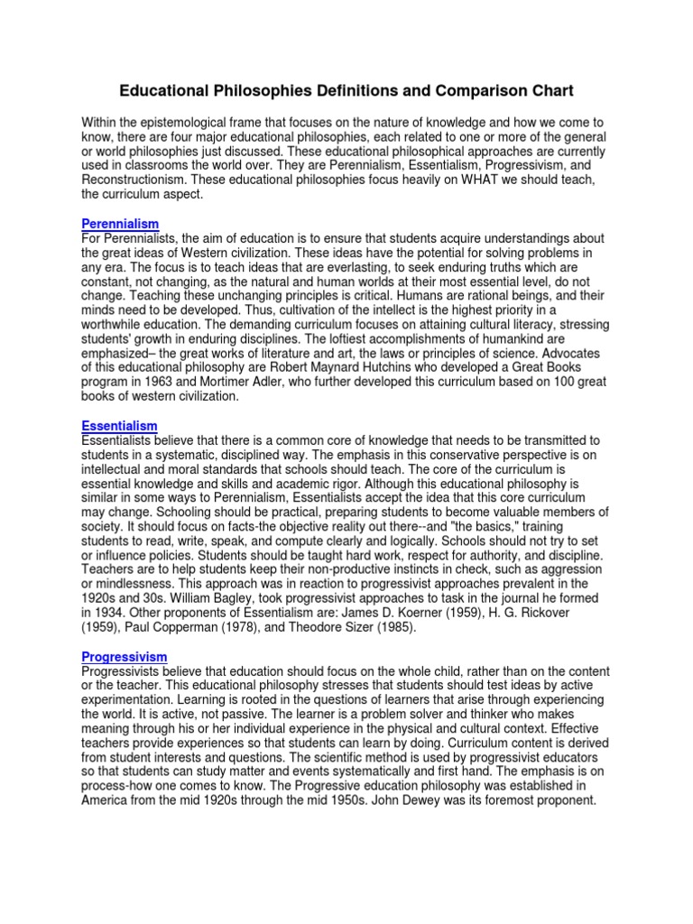 Philosophy of education essay conclusion image