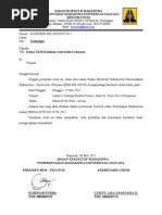 Surat Undangan Untuk Para Dosen