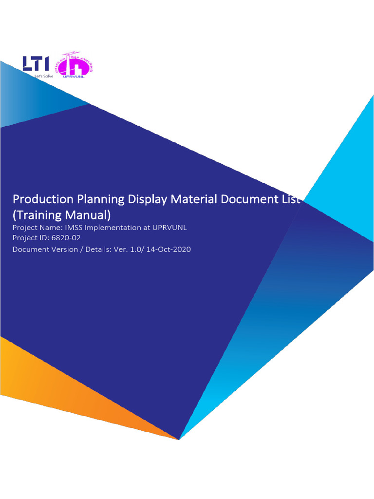 6820-02-IMSS UPRVUNL PP-05 Display Material Document List V1.0 ...