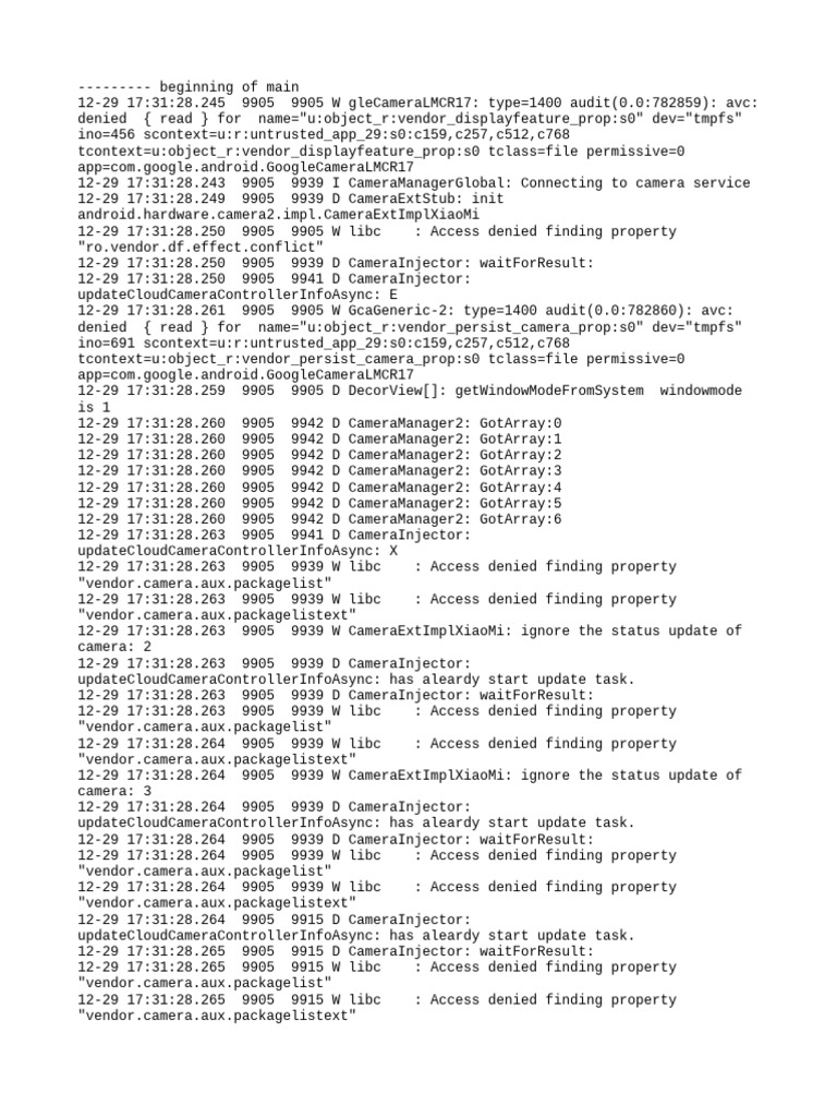Log Cat 1767007888194 | PDF | Operating System Families | Computer ...