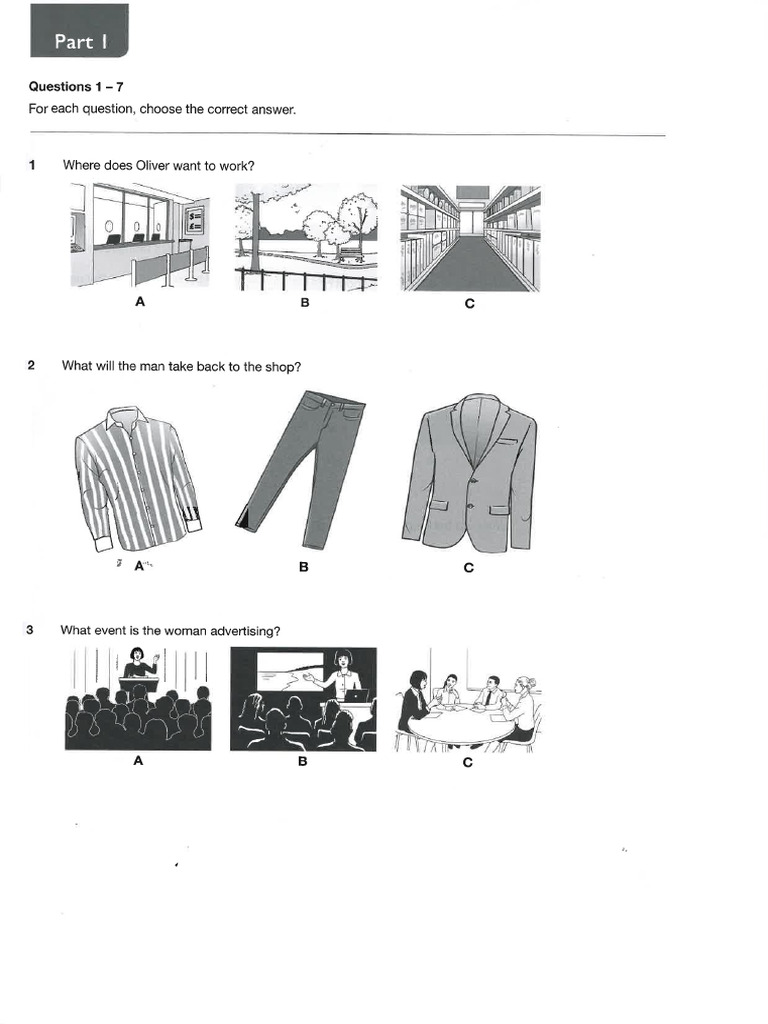 PTP Prel Test 6 Listening | PDF
