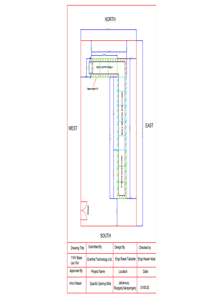 Electrical Panel Layout for Spacific Spinning Mills | PDF