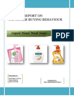 Market Research Project On Liquid Handwash