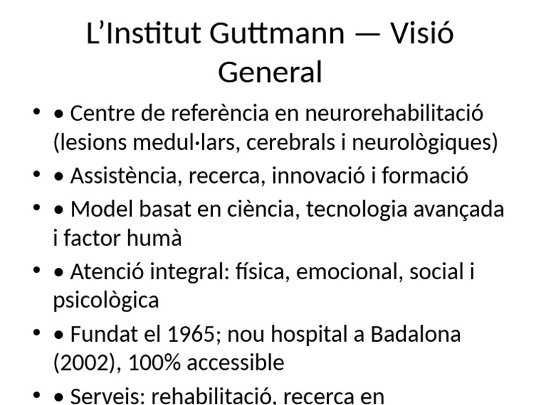 Diapositiva Guttmann | PDF
