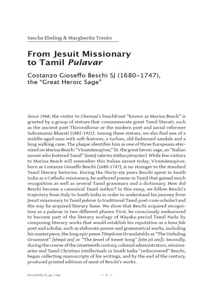 From_Jesuit_Missionary_to_Tamil_Pulavar | PDF