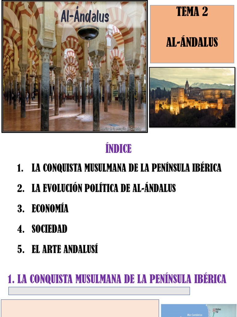 Historia de Al-Ándalus: Conquista y Cultura | PDF | Al Andalus | Edades ...