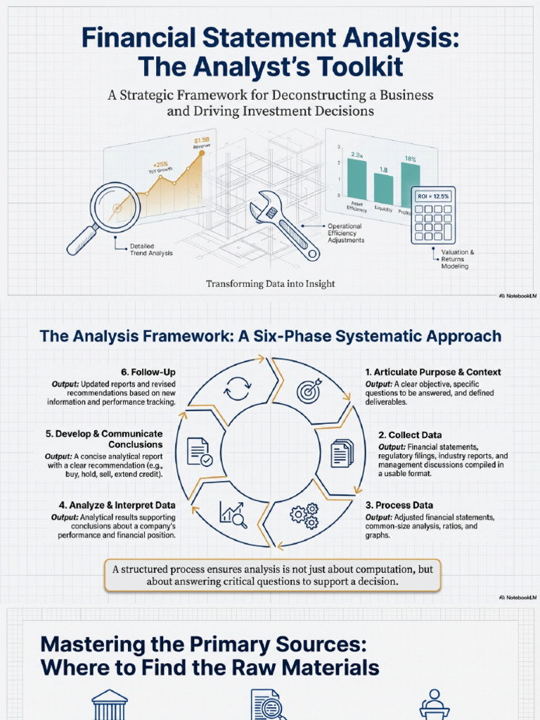 Financial Statement Analysis The Analyst S Toolkit | PDF