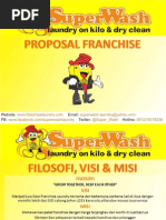 Download Proposal Penawaran Kerjasama Waralaba SuperWash Laundry by Superwash Laundry SN97999452 doc pdf