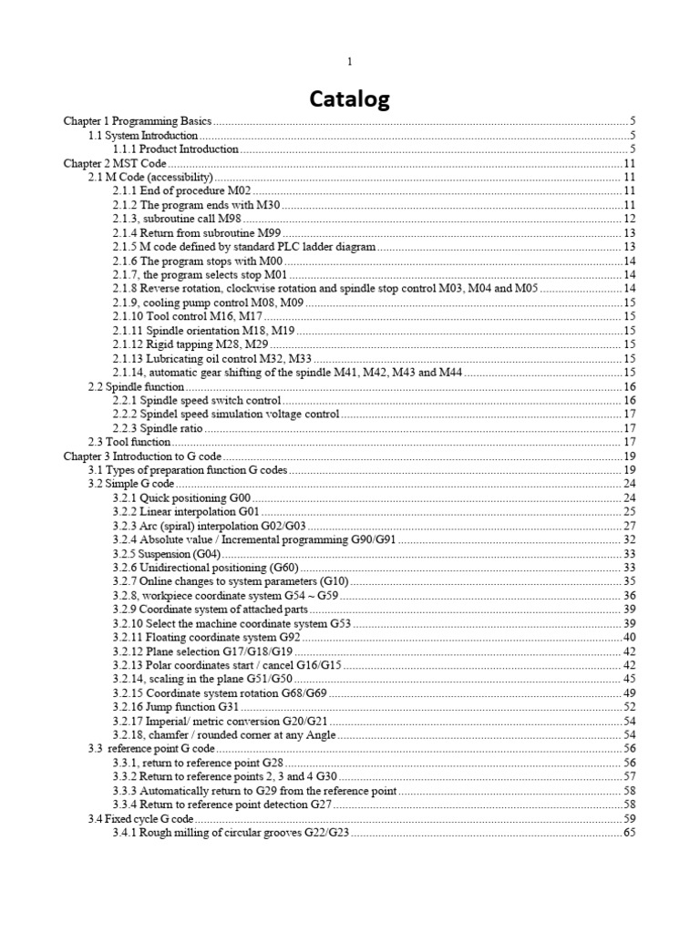 Programming Basics and G Code Guide | PDF | Programmable Logic ...