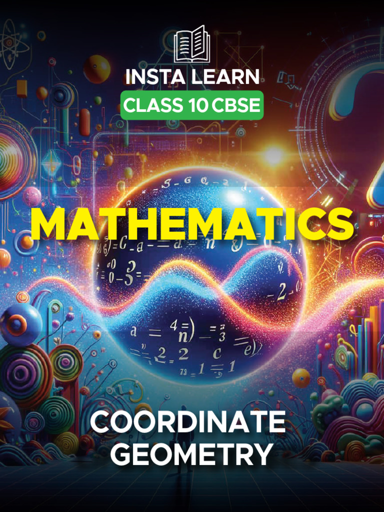 Class 10 Coordinate Geometry Guide | PDF | Cartesian Coordinate System ...