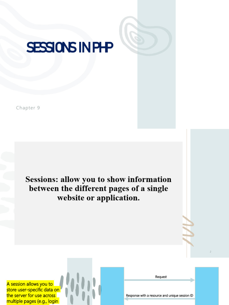 Chapter 9 Sessions | PDF