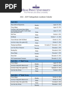 2023-2024 Academic Calendar Overview | PDF | Academic Term | Observances