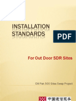 Installation Standards SDR ODUs