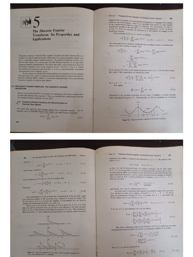 Discrete Fourier Transform Overview | PDF | Discrete Fourier Transform ...