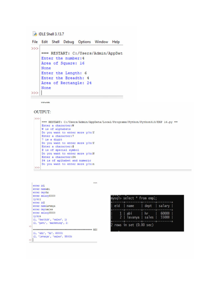 Output | PDF
