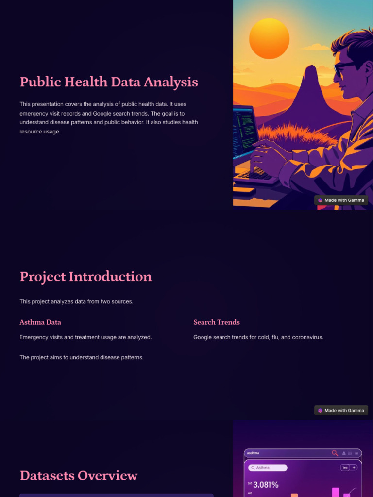 Public Health Data Analysis Insights | PDF | Data | Data Analysis
