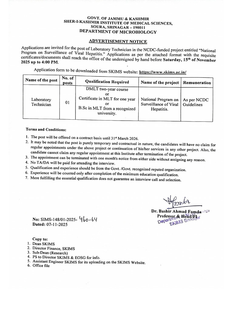 DHR-ICMR Project Application Form | PDF
