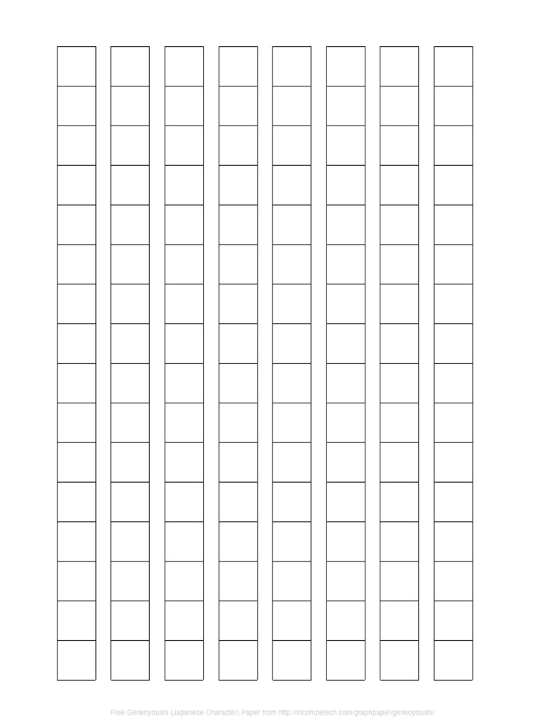 Grid Paper Template 1 | PDF