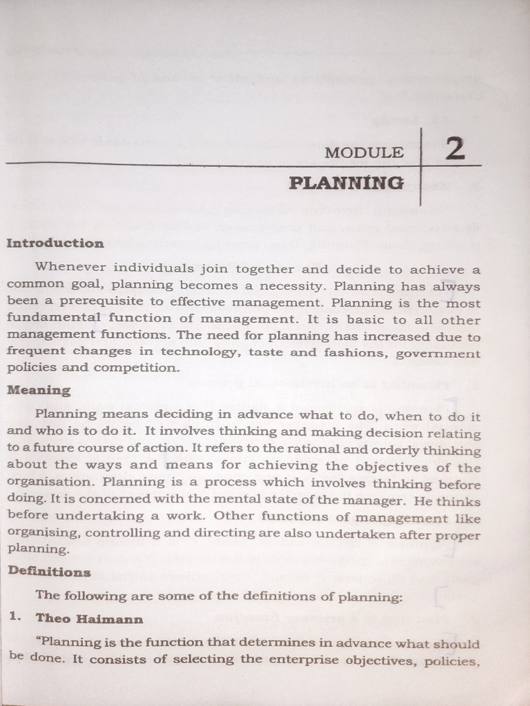 Chap 2-Planning | PDF