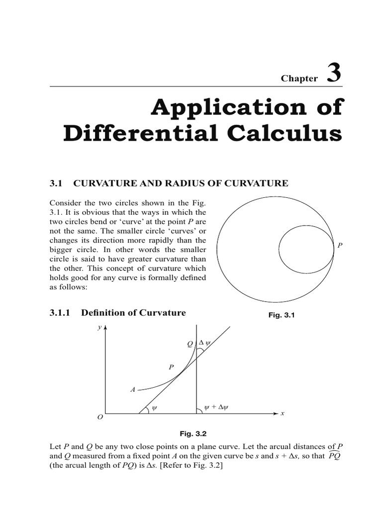 Curvature and Radius of Curvature Explained | PDF | Curvature | Circle