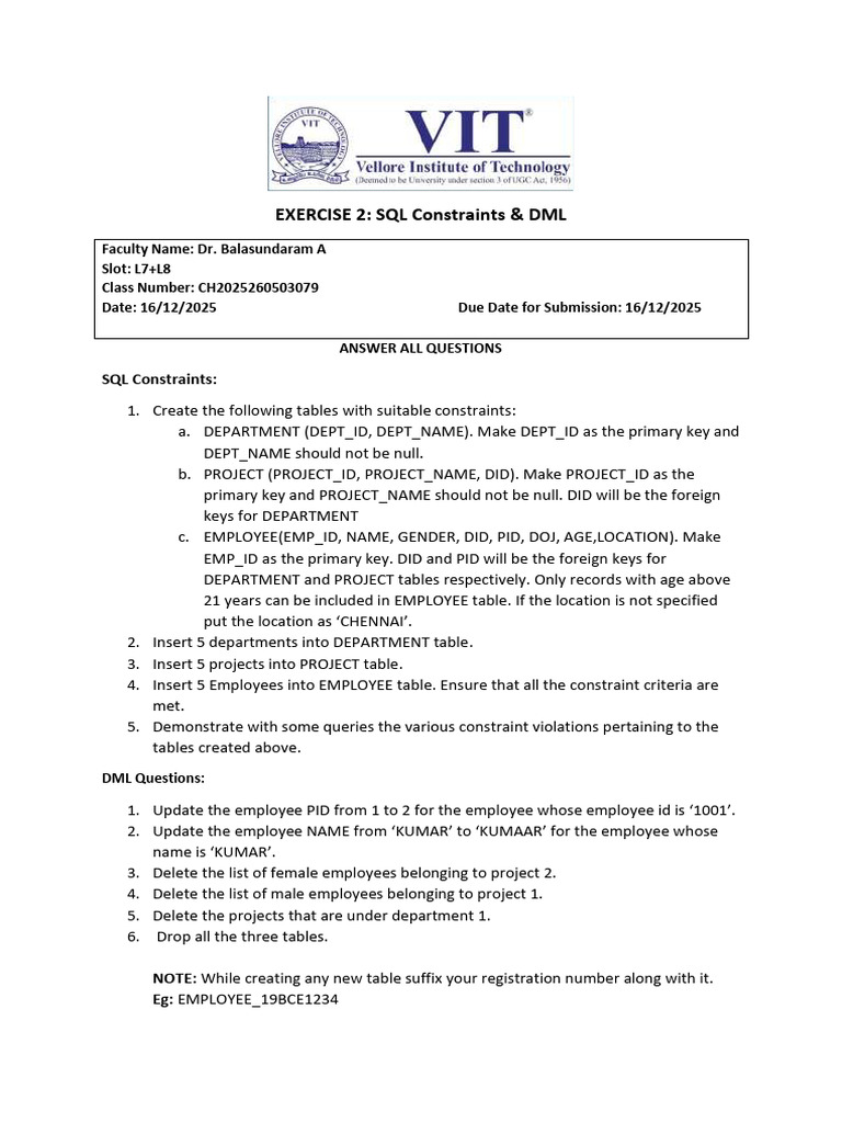 Exercise 2 | PDF