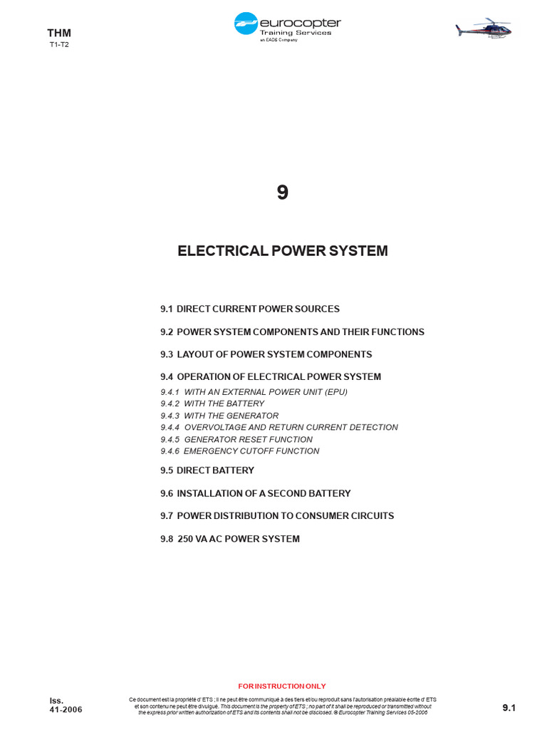 Electrical Power System Overview | PDF | Relay | Electric Generator