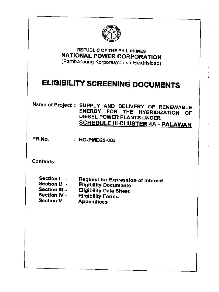 Eligibility Screening Documents_HO-PMD25-003 | PDF | Notary Public ...